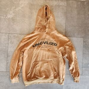 Tan Hoodie for Men